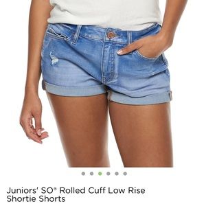 Short En Jean Fille SO Denim Favorite - Taille 10, Bleu, Extensible, Neuf Avec étiquettes